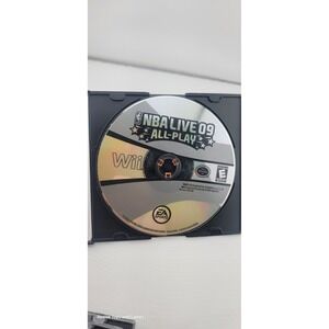 NBA Live 09: All-Play (Nintendo Wii, 2008) Disc Only‎ Tested and Working Great